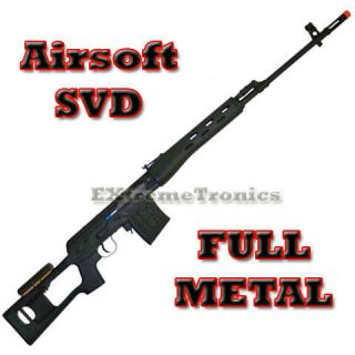 Airsoft AGM SVD Dragunov Bolt Action Sniper Rifle Gun