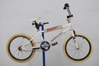 Vintage 1986 Schwinn Predator Free Form EX white BMX Freestyle bike 