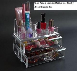 clear make up case in Makeup Bags & Cases