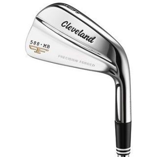 CLEVELAND GOLF CLUBS 588 MB 3 PW IRONS STIFF STEEL EXCELLENT