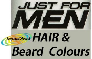 Just for Men Hair Dye Beard Moustache Sideburns Colour