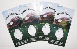 Brand New Golf Ball Stroke Score Counter   Fits Glove