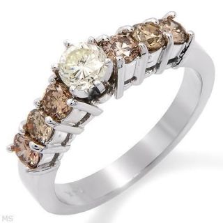 chocolate diamond ring in Vintage & Antique Jewelry