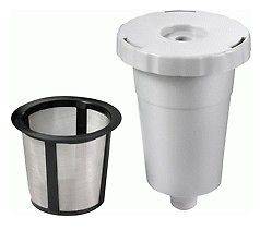 Reusable Coffee Maker Filter For Keurig My K Cup Basket Holder and Lid 