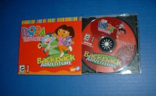 Nick Jr. Dora Explorer Backpack Adventure 3+ Years CD 2002