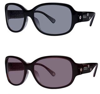 Coach S476A Cassandra Ladies Sunglasses Black or Burgundy Brand New 