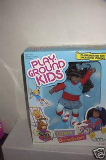 RARE ERTL Play Ground Kid Carrie & Her On the Go Cart