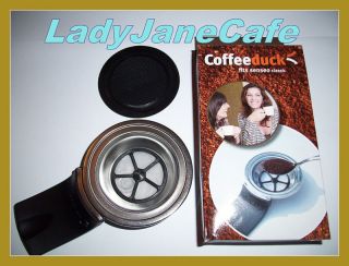COFFEEDUCK SENSEO REFILLABLE COFFEE FILTER POD for ALL MACHINES, FREE 