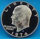   Proof Deep Cameo Eisenhower Ike Dollar US Coin Free Shipping Always
