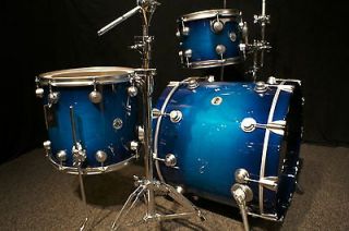   Regal Royal Blue Drum Workshop 4pc Maple Collectors Series kit NEW