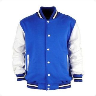   Cotton VARSITY COLLEGE LETTERMAN JACKET SCHOOL Uniform Jersey Jumper 6