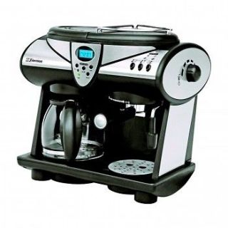 EMERSON PROGRAMMABLE COFFEE ESPRESSO & CAPPUCCINO MAKER MACHINE COMBO