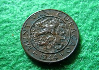 World Coins 1944 curacao