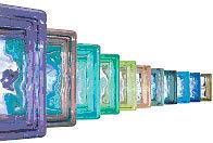 Colored Loose Glass Block Case of 5 ($7.00/Block)