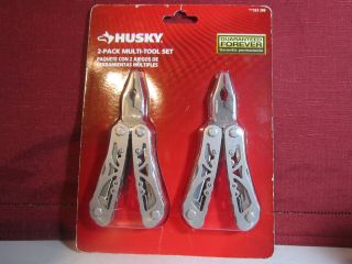 HUSKY   2 PACK MULTI TOOL SET   NEW BOXED   SEE DETAILS