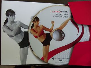   TURBO FIRE By beachbody Fire 45 class Stretch 10 class DVD 1 disc only