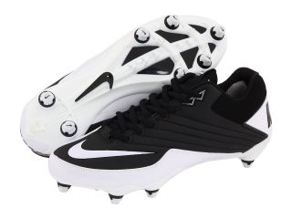   nike super speed D low detachable football/lacrosse cleats black/white