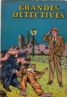 GRANDES DETECTIVES Nº 27 EMS AÑO 1958 MEXICAN SPANISH COMIC