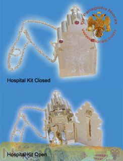 Orthodox Chalice Set Hospital Kit Holy Communion
