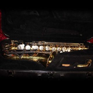 Conn 21M Saxophone Band Season Blow Out Used Alto Sax Great Sax