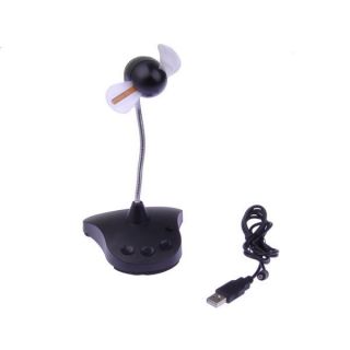   Powered LED Lights Fan Programmable message Gooseneck For Notebook PC