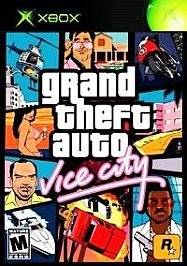 GRAND THEFT AUTO VICE CITY   XBOX GAME