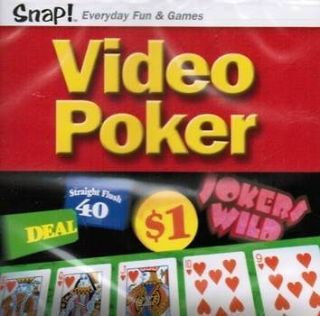   Video Poker   Casino Lounge Favourites Deuces Wild Joker Flush PC NEW