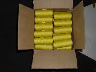   OF 90 rolls of #18 YELLOW BRAIDED MASONS STRING LINE,EACH ROLL 100