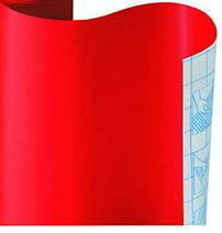 Fire Engine Red Contact Paper Shelf Drawer Liner 6ft