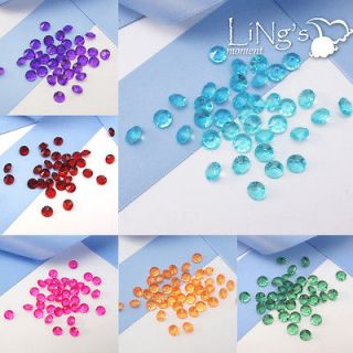 1ct 6.5mm Diamond Confetti Wedding Party Table Scatter Shower 