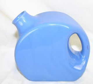 Oxford Ware blue round circle refrigerator pitcher USA