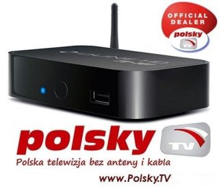 Dune HD TV 101W IPTV Box WIFI Wireless Polsky.TV 35 Polish TV channels