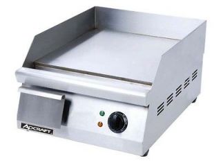 Newly listed 16 Commercial Electric Griddle 120V Adcraft GRID 16