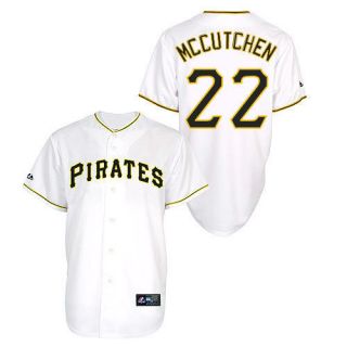 Pittsburgh Pirates Andrew McCutchen Home Majestic Adult Replica Jersey