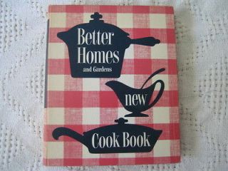 Better Homes and Gardens New Cook Book 1953 1st Ed. Clean Excellent 