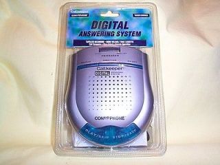 TELEPHONE DIGITAL ANSWERING SYSTEM CALL KEEPER NEW