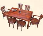 Primitive Dining Table Chairs Set Farmhouse Furniture Harvest Country 