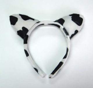 OX Cow Animal Headband Ear Hair Band Party Costume Fancy Dress New