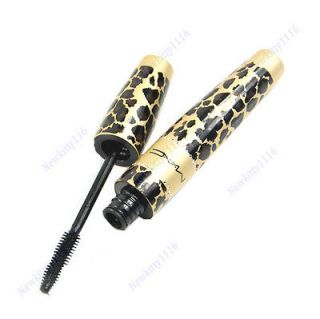   Black Large Leopard Volumn Fiber Eyelash Mascara Eye Lashes Makeup