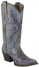 Womens Lucchese Resistol Ranch Boots M3568 GreyPlato Calf, With 