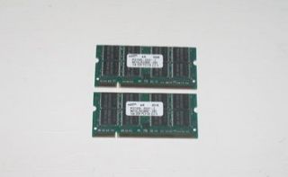 2GB 2X 1GB DDR PC2700 333Mhz RAM Memory Laptop SODIMM upgrade notebook 