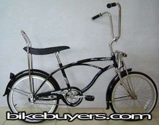   for Boys, 20 Kids Beach Cruiser bicycle bikes w/ banana seat blk
