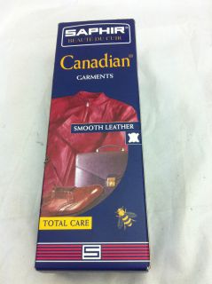 SAPHIR CANADIAN CREAM****MANY COLOURS****FOR CLOTHES GARMENTS & BAGS 