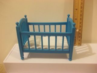 Barbie Doll BABY KRISSY CRIB Furniture Dollhouse Accessory