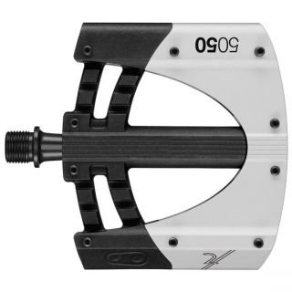 Crank Brothers 5050 Platform 2 Pedals Black Silver CrMo 9/16