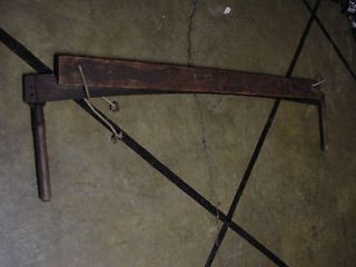 ANTIQUE Crosscut Saw 2 Man Wooden Handle 66 Blade WITH HARD TO FIND 