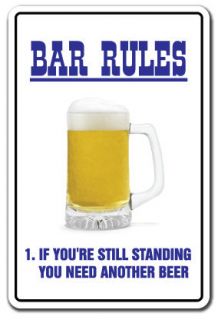   Novelty Sign parking signs bartender lounge gift beer liquor booze