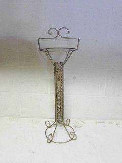 vintage metal ashtray stand in Ashtrays