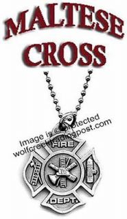 FIRE FIGHTERS NECKLACE PENDANT   FIREMAN EMERGENCY RESCUE FIREFIGHTERS 