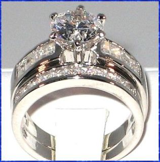 cz wedding sets in Engagement/Wedding Ring Sets